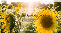 Desktop Screenshot of charlesstreetgardens.org