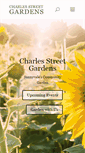 Mobile Screenshot of charlesstreetgardens.org